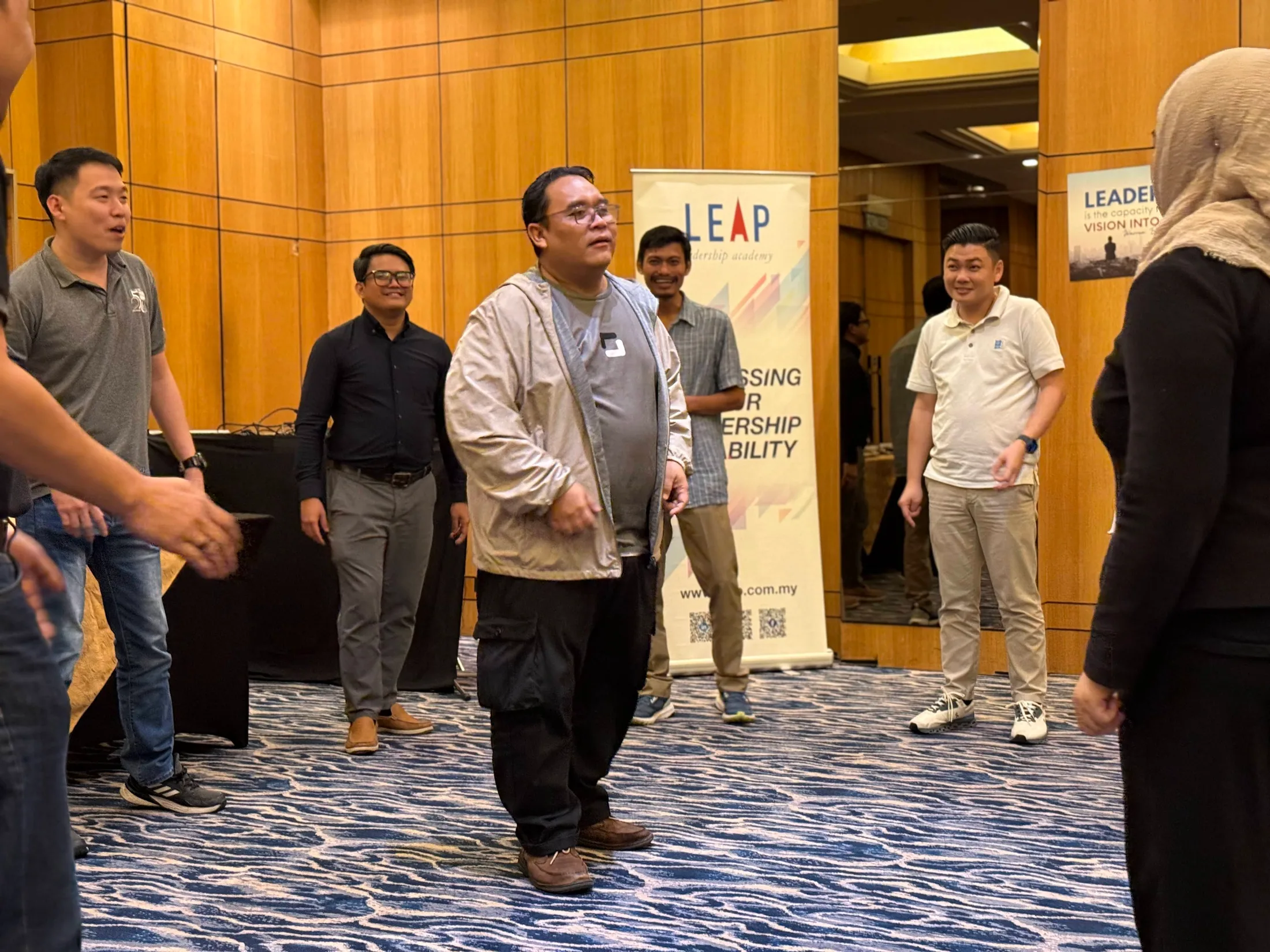 MDP participants collaborating during a practical workshop activity